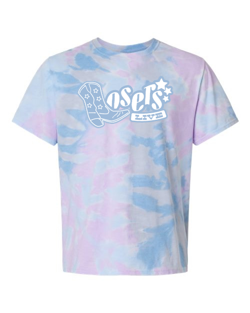 Losers Make Pour Choices Tie Dye Tee