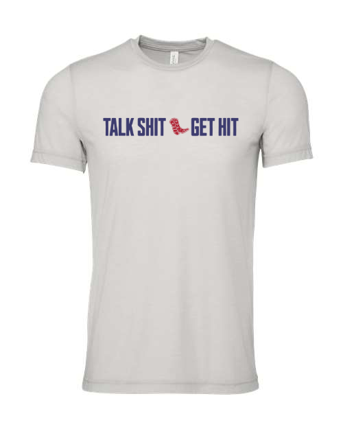 America Talk Sh*t Get Hit Tee