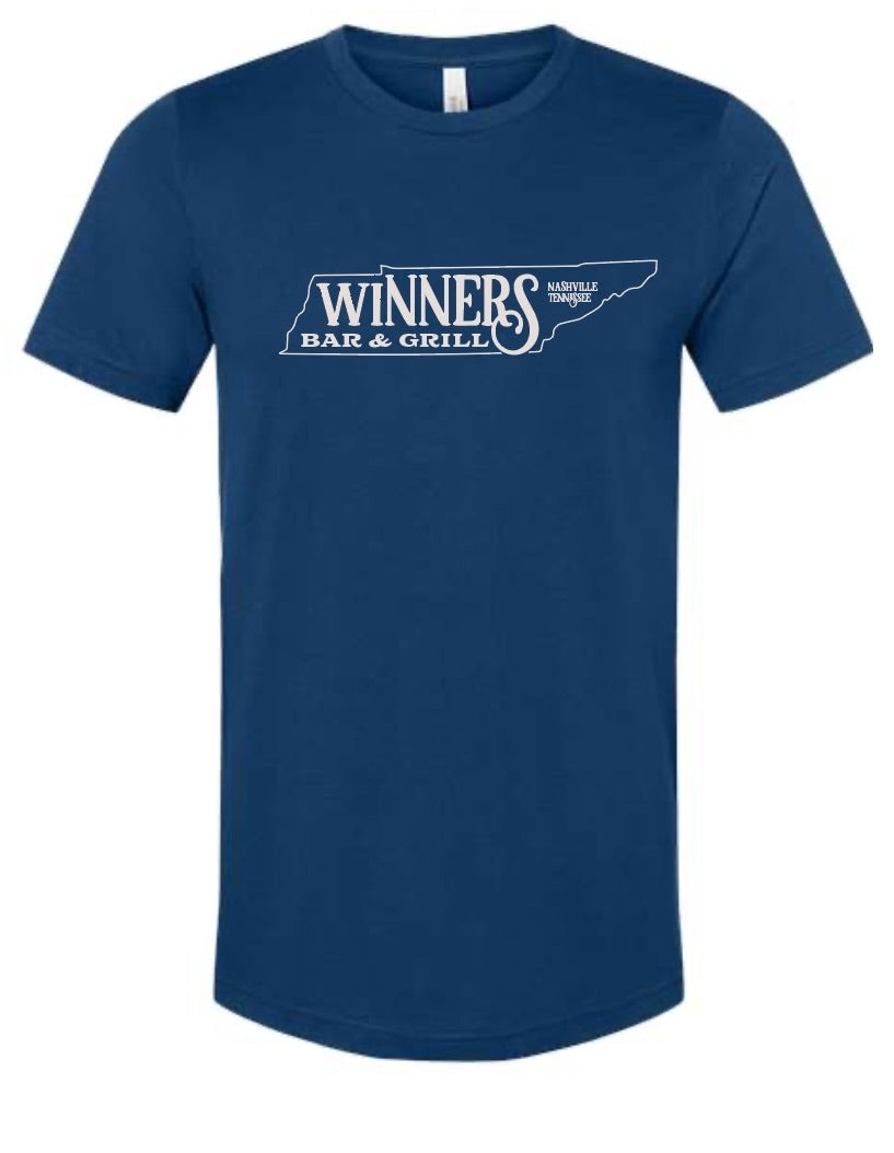 Winners Navy T-shirt