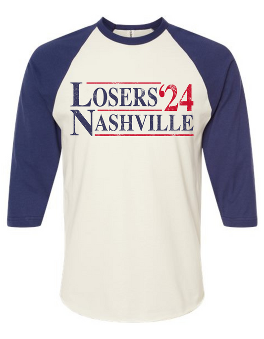 Losers '24 Baseball Tee