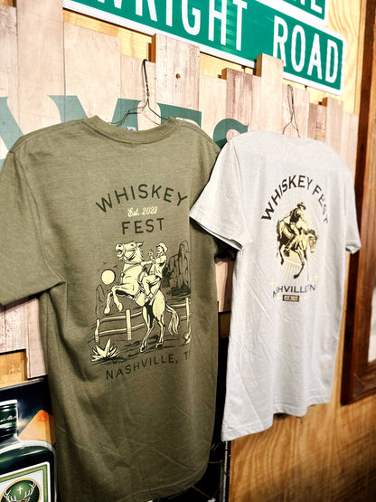 Whiskey Fest Hat & T-shirt Bundle