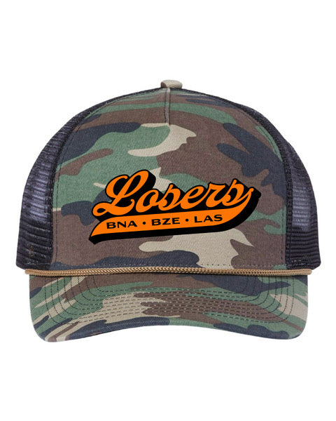 Losers Camo Embroidered Hat